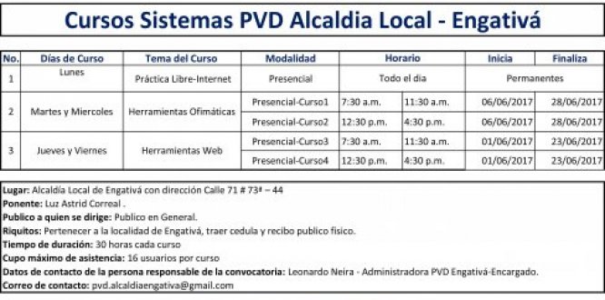 programación Junio  2017 punto vive digital 