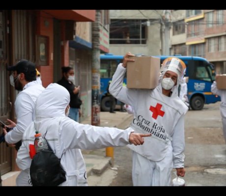 Entrega de ayudas Humanitarias 