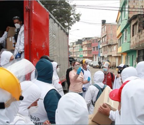 Entrega de ayudas Humanitarias 