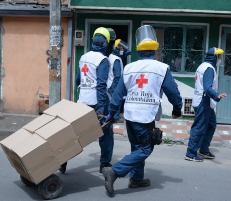 Entrega de ayudas Humanitarias 