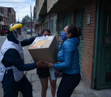 Entrega de ayudas Humanitarias 