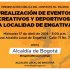 Invitación eventos deportivos