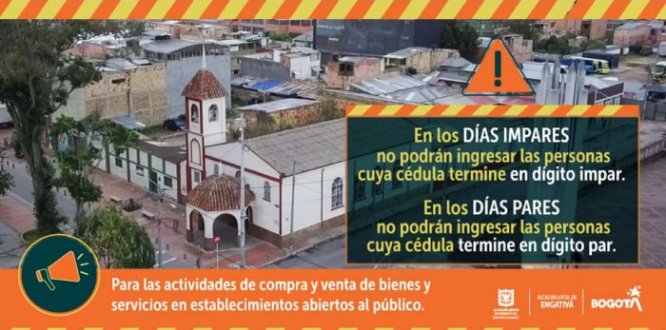 Del 21 de diciembre al 15 de enero vuelve la medida de pico y cédula a Bogotá