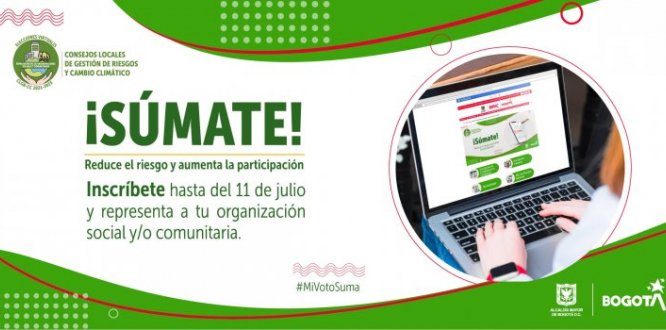 Elecciones del Consejo Local de Gestión de Riesgos y Cambio Climático de Engativá 
