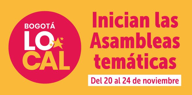 El 20 de noviembre inician las Asambleas Temáticas en Engativá, proceso de la segunda fase de los Presupuestos participativos